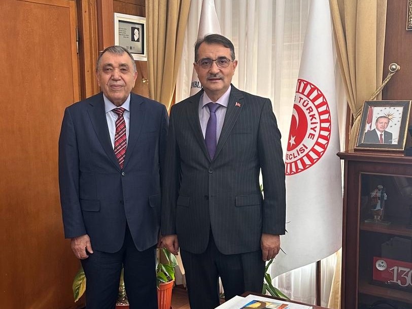 Genel Başkanımız Nurettin Akçul KEİPA Türkiye Grubu Başkanı Fatih Dönmez'i Ziyaret Etti