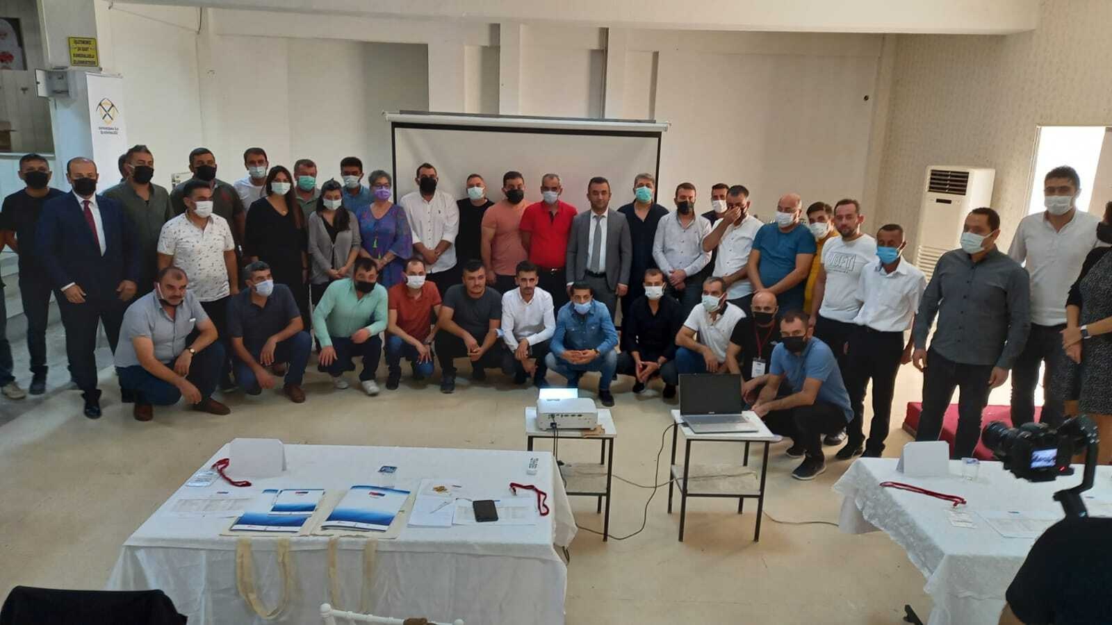GÖLGE İSG UZMANI Eğitimleri  Çayırhan'da Gerçekleştirildi
