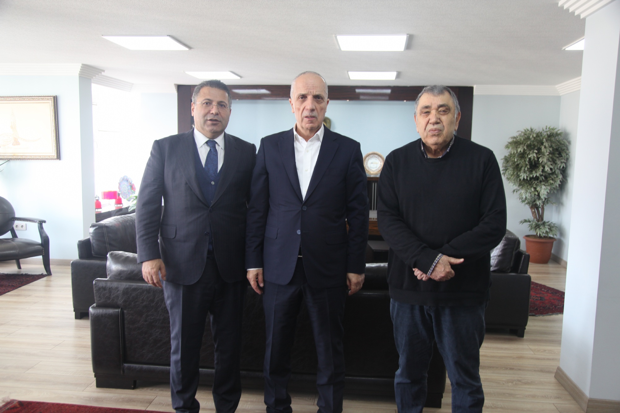 Türk-İş Genel Başkanı Atalay'dan Madencilere Teşekkür Ziyareti