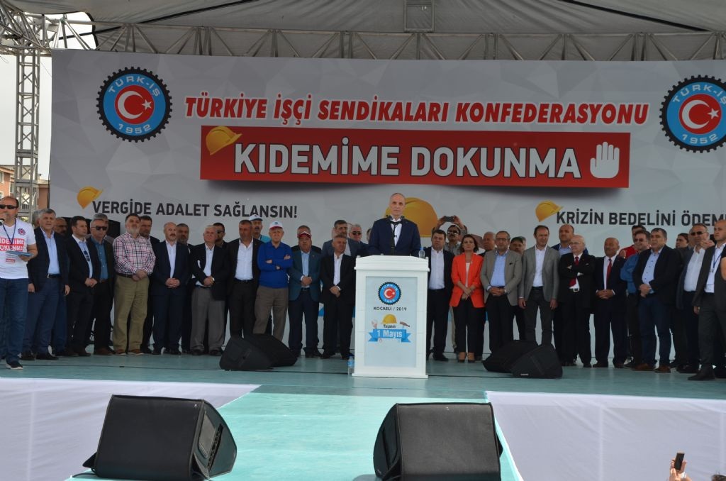 1 Mayıs'ta Alanlardaydık