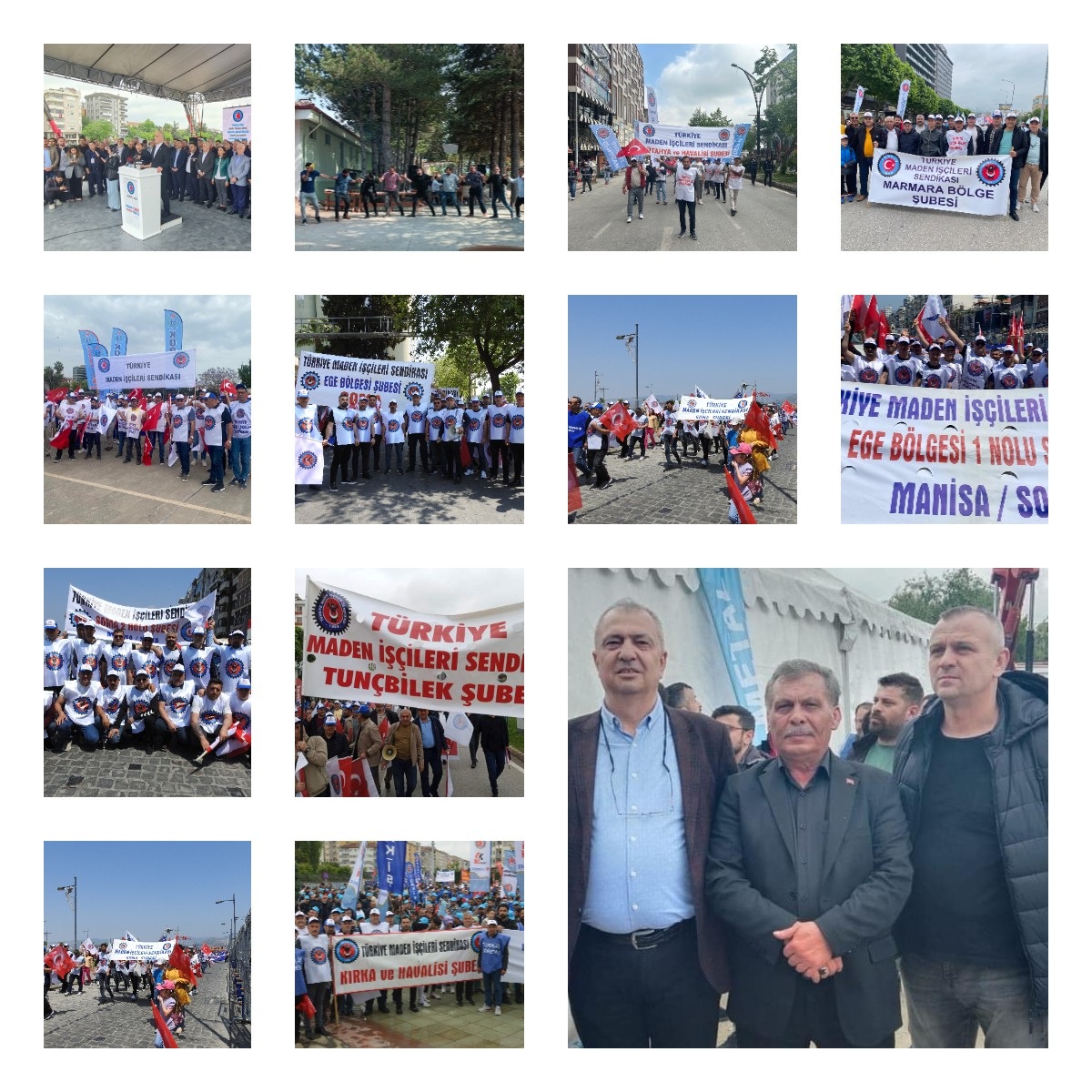 1 Mayıs'ta Her Zaman Olduğu Gibi Yine Alanlardaydık