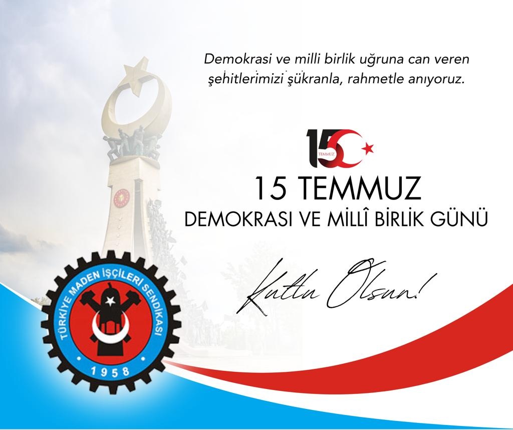 15 Temmuz Demokrasi ve Milli Birlik Günümüz Kutlu Olsun