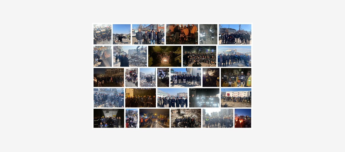 Alınteri Aslanları Deprem Bölgesinde… Üyemiz Madenciler Umutla Durmaksızın Arama Kurtarma Çalışmalarına Devam Ediyor