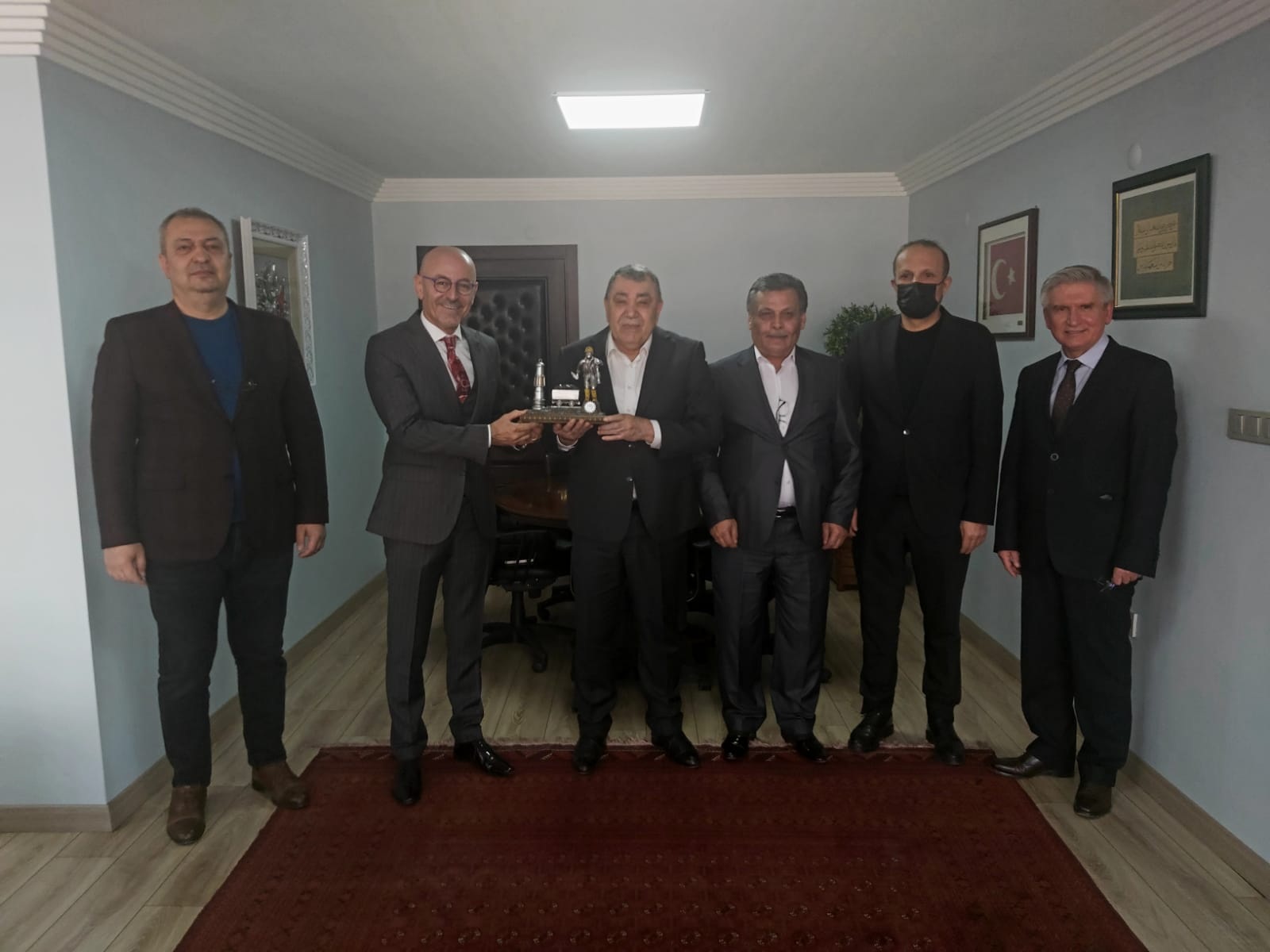 Altın Madenciler Derneği Yöneticilerinden Sendikamıza Ziyaret