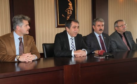 BBP GENEL BAŞKANI SENDİKAMIZI ZİYARET ETTİ