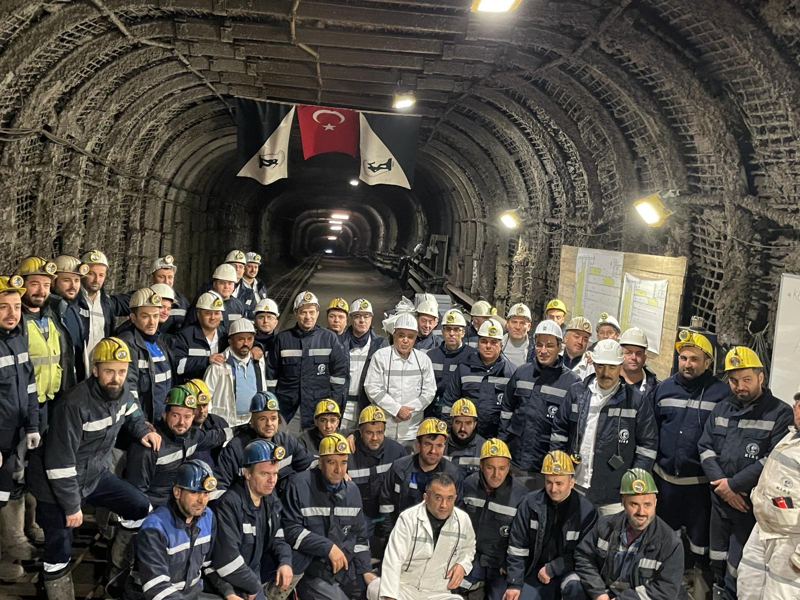  Çayırhan Yeraltı Ocağında İftar Programı