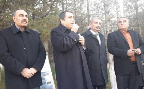 ELBİSTAN'DA İŞÇİLERE KONUŞAN SENDİKAMIZ GENEL BAŞKANI NURETTİN AKÇUL: