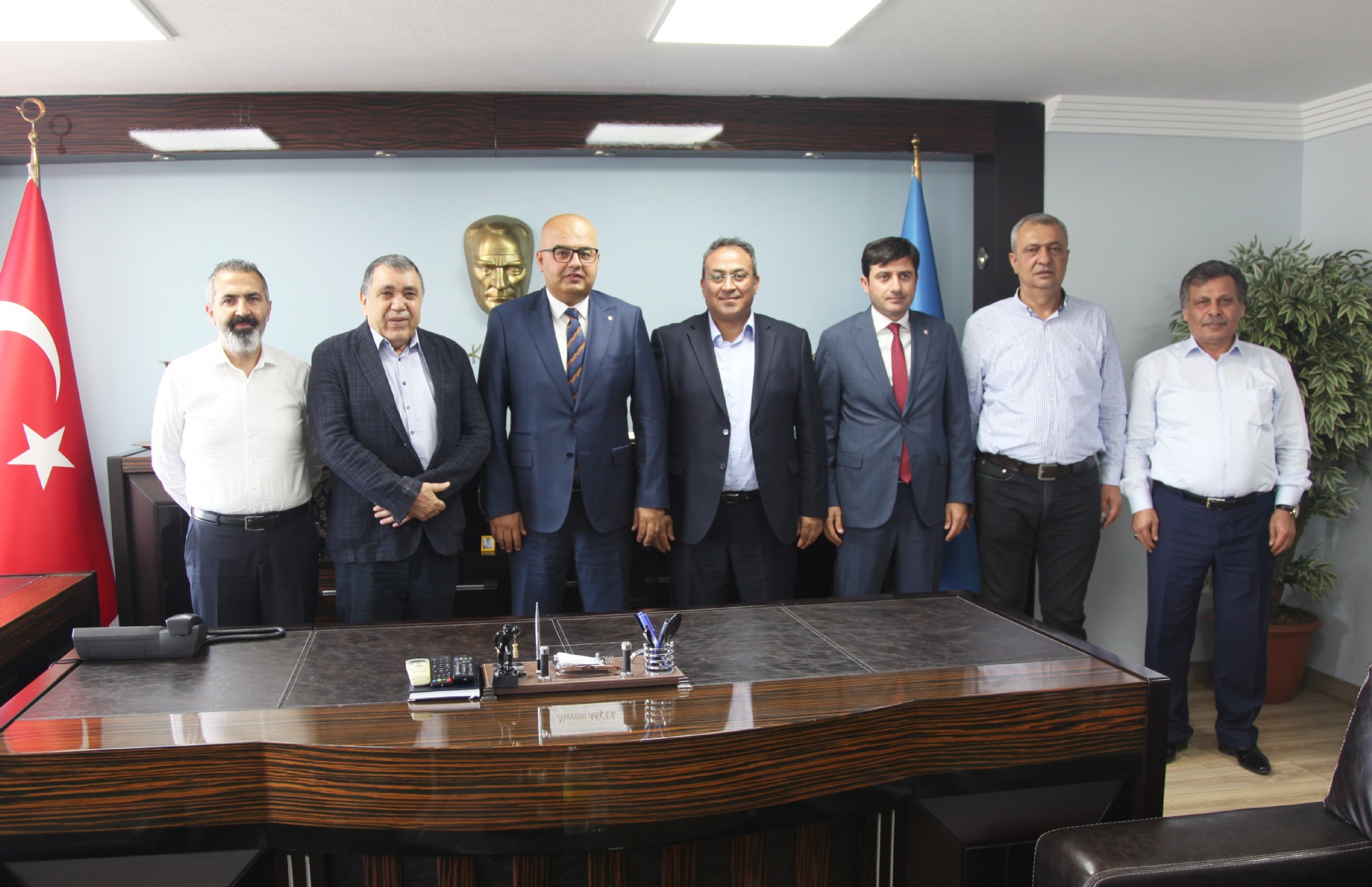 ETİ Maden İşletmeleri Genel Müdürü  Keleşer Sendikamızı Ziyaret Etti