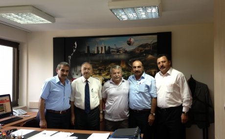 EÜAŞ MADEN DAİRE BAŞKANI'NA ZİYARET