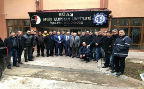 Genel Başkan Akçul Elbistan-Afşin Şubemizi Ziyaret Etti