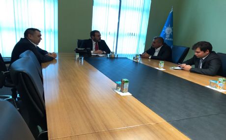 Genel Başkanımız Nurettin Akçul Ak Parti Genel Başkan Yardımcısı Mahir Ünal ile Görüştü