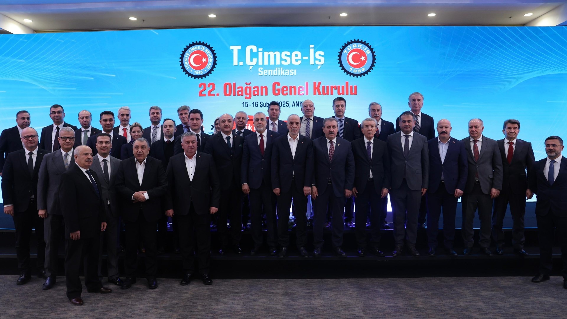 Genel Başkanımız Nurettin Akçul Çimse-İş 22. Olağan Genel Kuruluna Katıldı