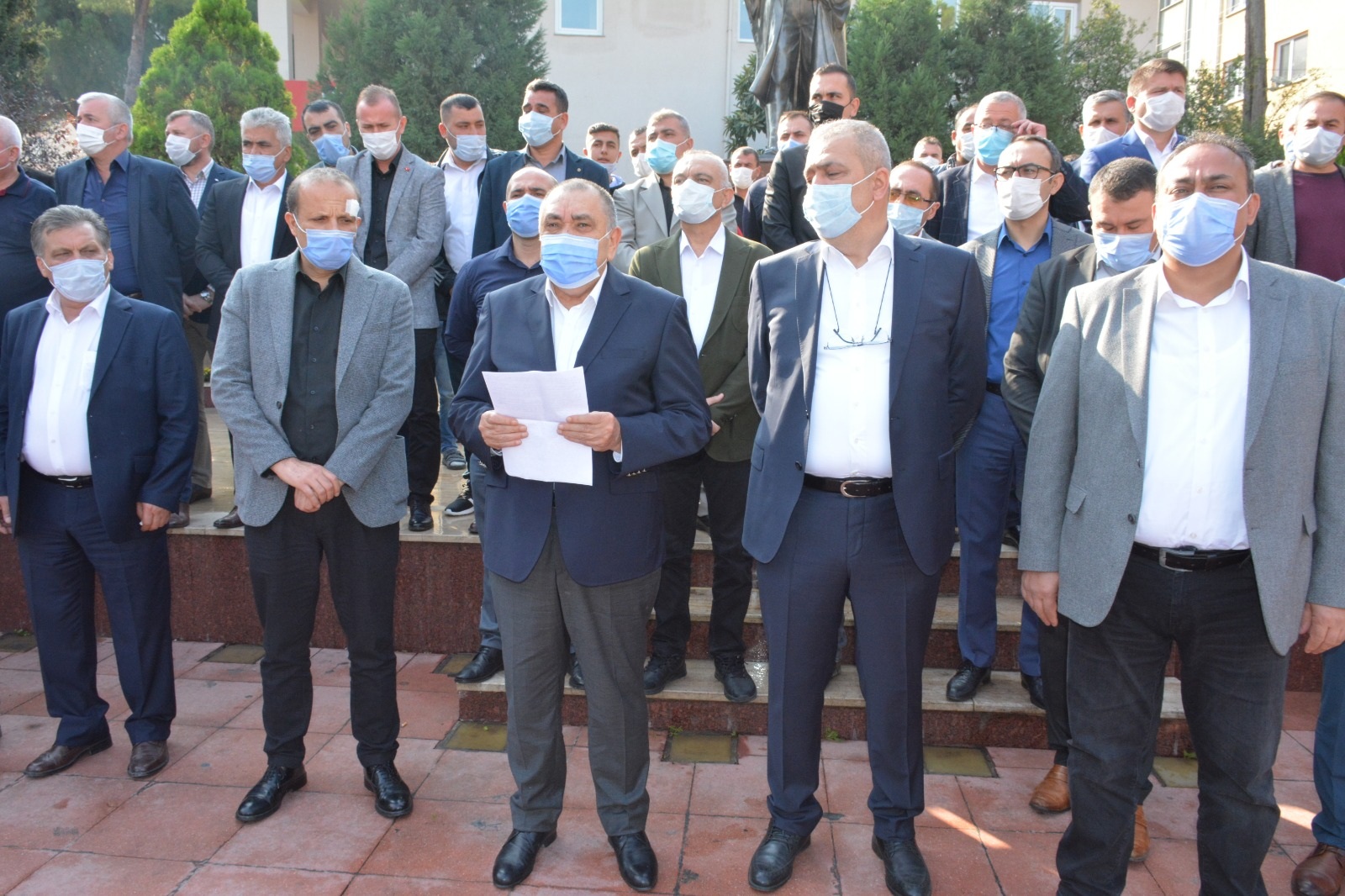 Genel Başkanımız  Nurettin Akçul Soma'da Basın Açıklaması Yaptı