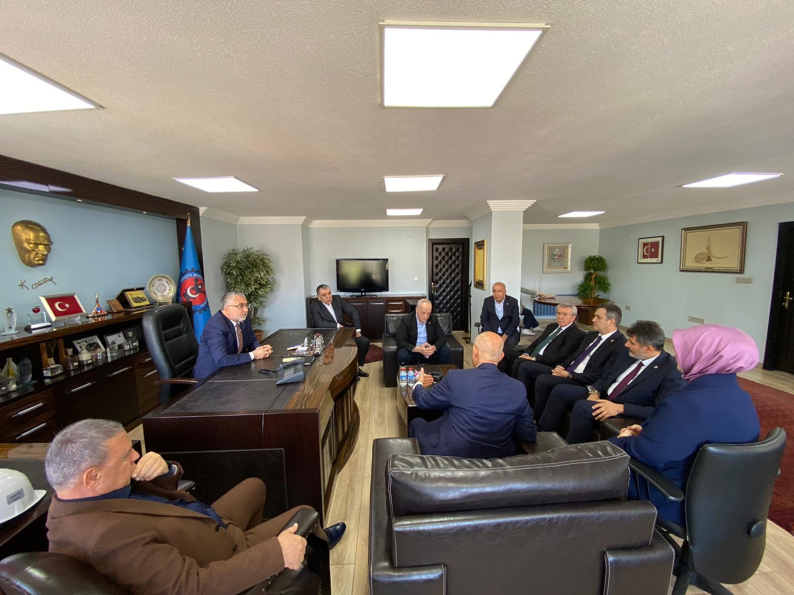 Genel Başkanımıza Taziye Ziyaretleri Sürüyor