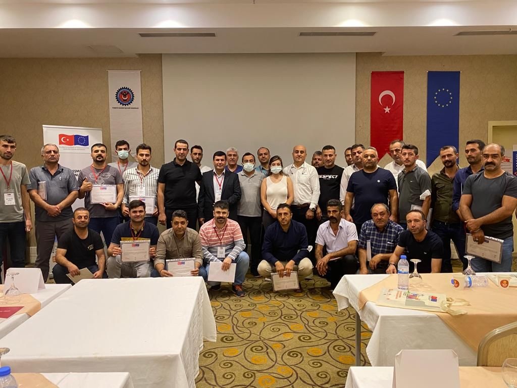 Gölge İSG Uzmanı Eğitimleri Kahramanmaraş'ta Gerçekleşti