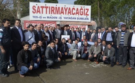 İŞÇİLER YİNE YOLLARDA