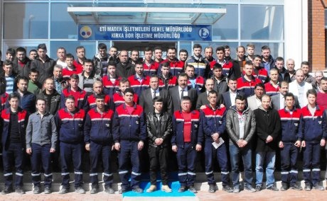 KIRKA BOR İŞLETMESİ'NDE SEMİNER