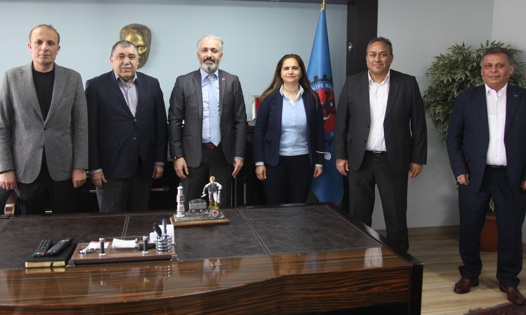 Koza Altın İşletmeleri CEO'su Mahmut Çelik Sendikamızı Ziyaret Etti