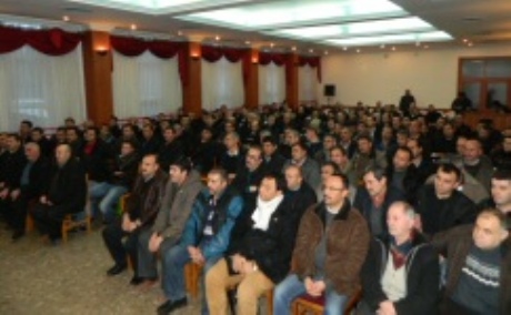 KÜTAHYA'DA SLİ İŞÇİLERİYLE TOPLANTI