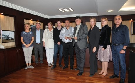 ILO-TCO KONSEYİNDEN SENDİKAMIZA TAZİYE ZİYARETİ