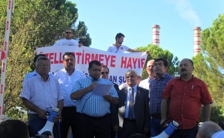 MADEN-İŞ VE TES-İŞ'TEN ÖZELLEŞTİRME KARŞITI ORTAK BASIN AÇIKLAMASI