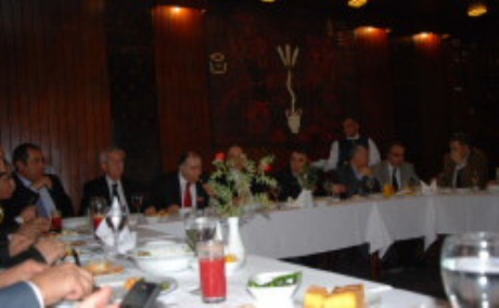 SENDİKACILAR, YEMEKLİ TOPLANTIDA BULUŞTU