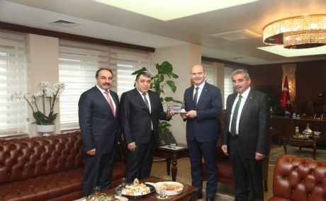 Sendikamız'dan Bakan Soylu'ya Ziyaret
