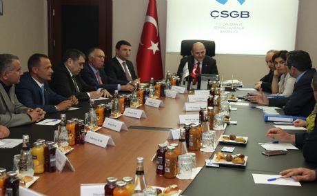 Sendikamız Yöneticileri Bakan Soylu ile Görüştü