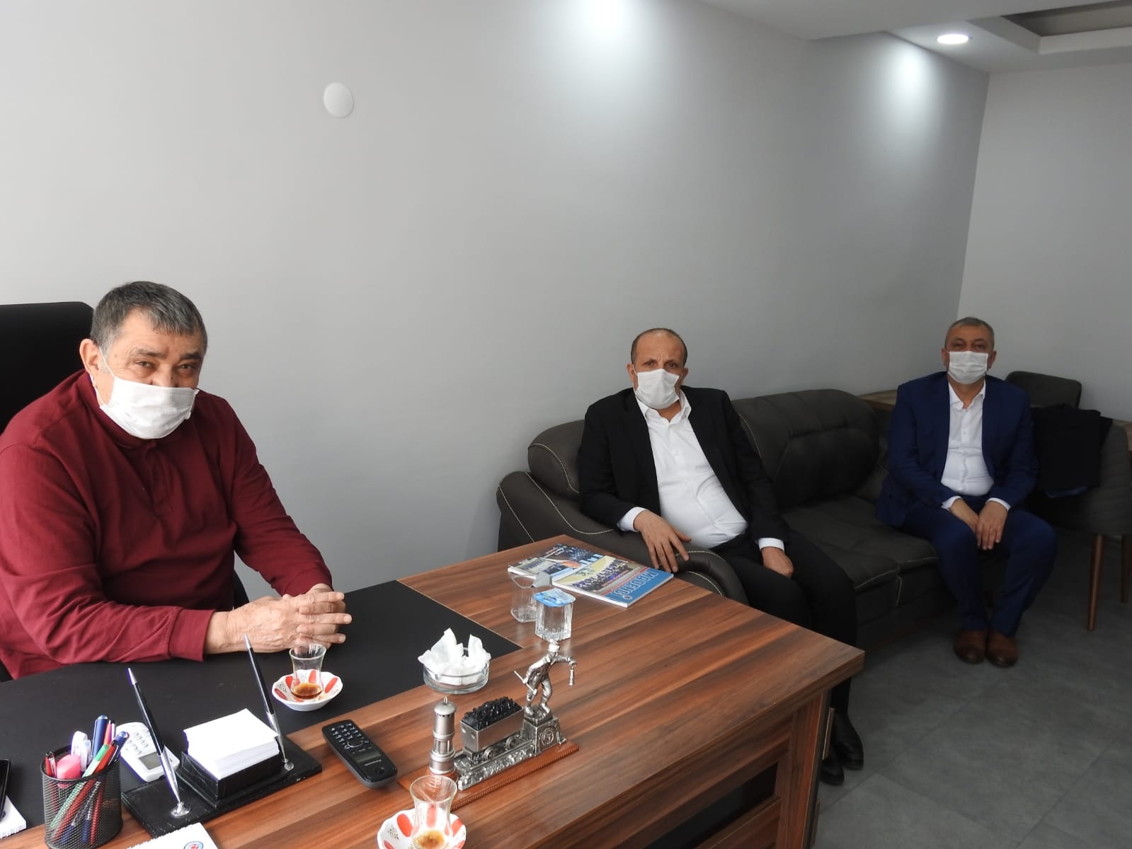 Sendikamız Yöneticileri Soma'ya Gitti