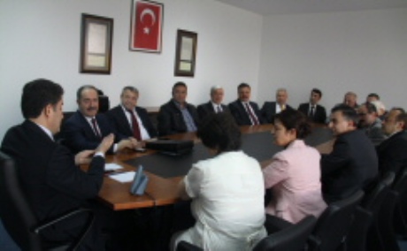 SENDİKAMIZ YÖNETİCİLERİNDEN MALİYE BAKAN YARDIMCISI CANTİMUR'A ZİYARET