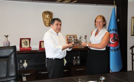 SENDİKAMIZA ALMANYA BÜYÜKELÇİLİĞİNDEN ZİYARET