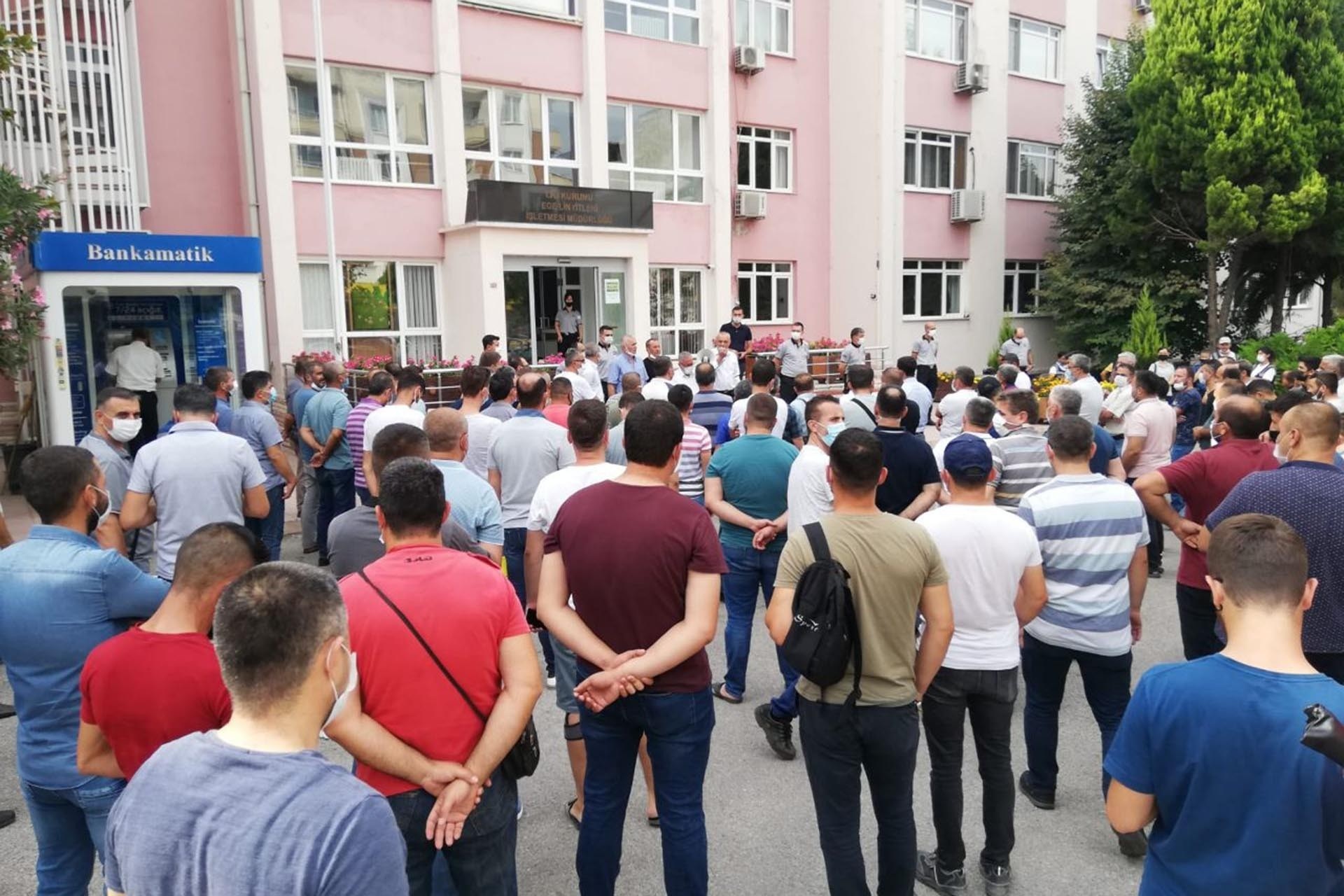 Soma'da Kamu Toplu İş Sözleşmeleri İle İlgili Basın Açıklaması Yaptık
