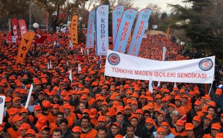 TAŞERONA HAYIR MİTİNGİ