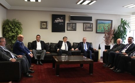 TBMM BAŞKANVEKİLİ SENDİKAMIZI ZİYARET ETTİ