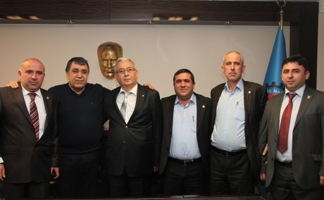 TES-İŞ SENDİKASI YATAĞAN ŞUBE YÖNETİCİLERİ SENDİKAMIZI ZİYARET ETTİ