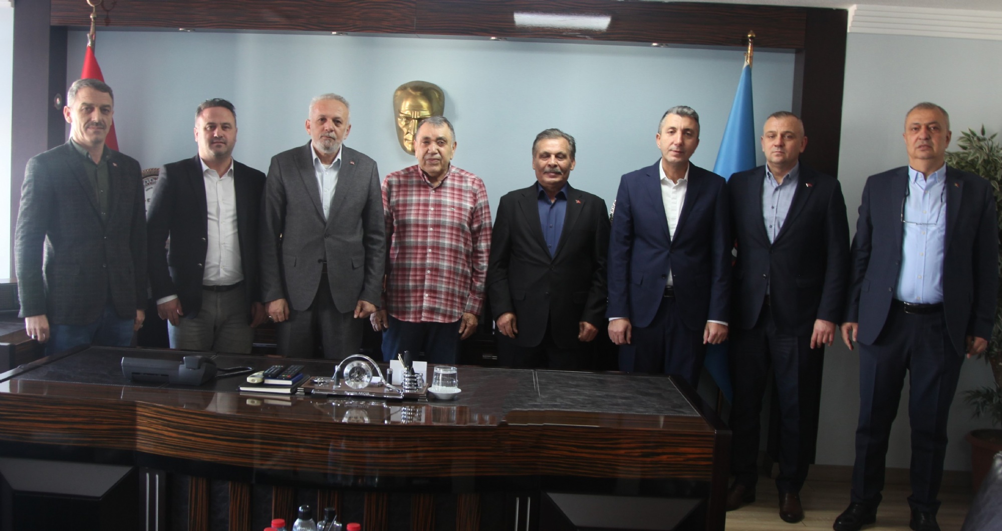 Türk Harb İş Yöneticileri Sendikamızı Ziyaret Etti