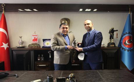 Ülkücü İşçiler Derneği Genel Başkanı Sendikamızı Ziyaret Etti